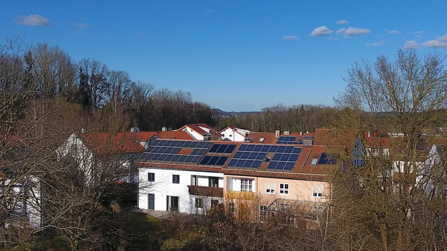 Blick aus der obersten Etage Richtung Nord