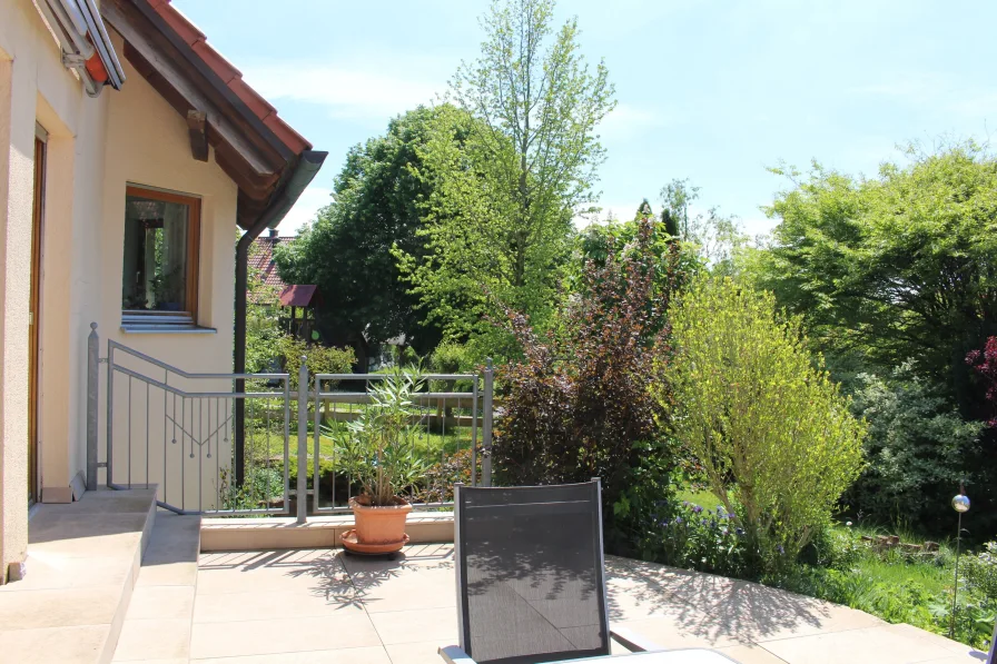 Terrasse Blick Richtung Süden