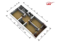 Grundriss Dachgeschoss 3D