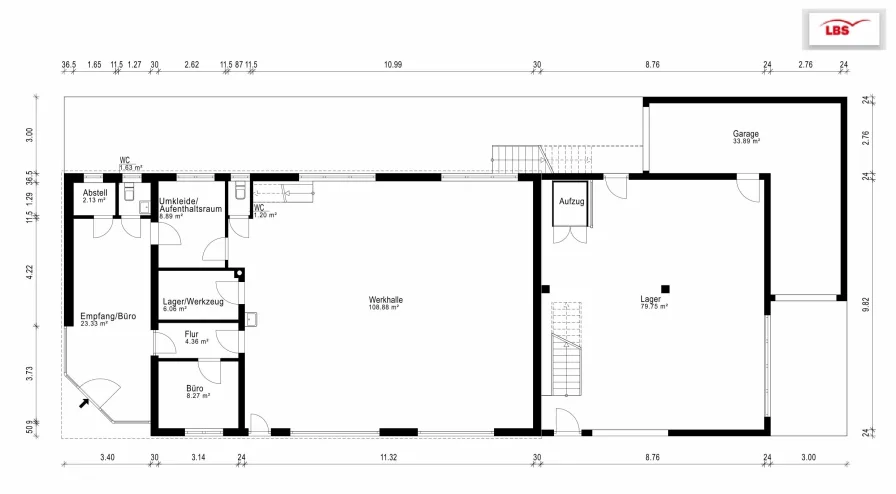 Grundriss Erdgeschoss