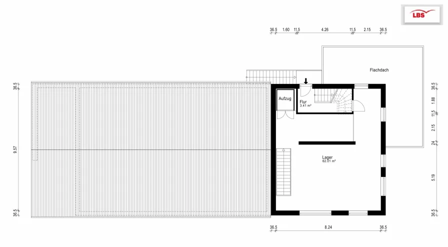 Grundriss Obergeschoss