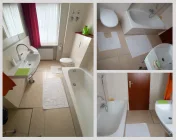 Collage Badezimmer