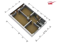 Grundriss Obergeschoss 3D