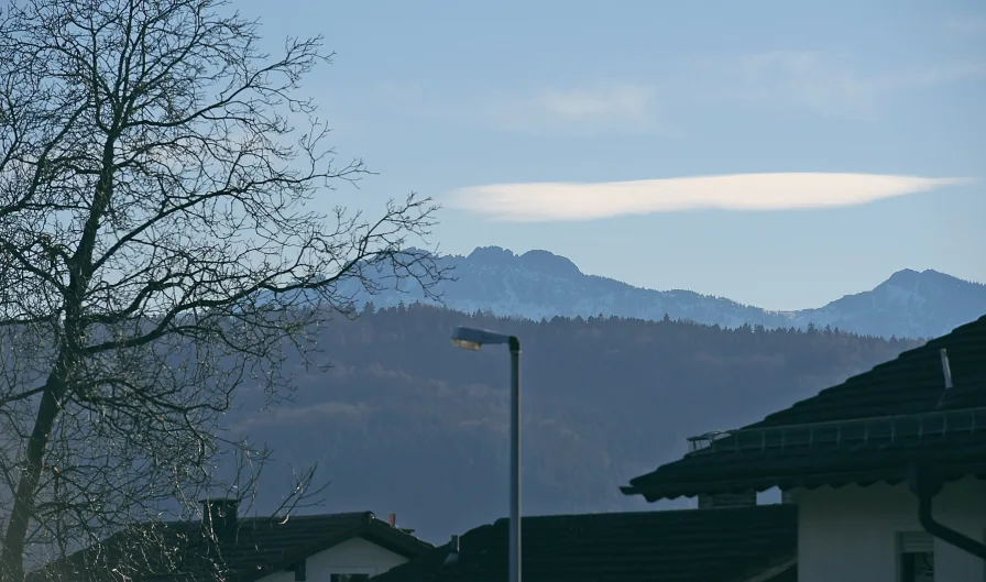 Bergblick vom Wohnzimmerbalkon