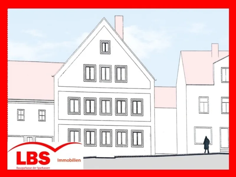 Titelbild - Wohnung kaufen in Sulzbach-Rosenberg - "FÜR SINGLE ODER EINE KAPITALANLAGE AUF FESTEM FUNDAMENT MIT PELLETHEIZUNG"