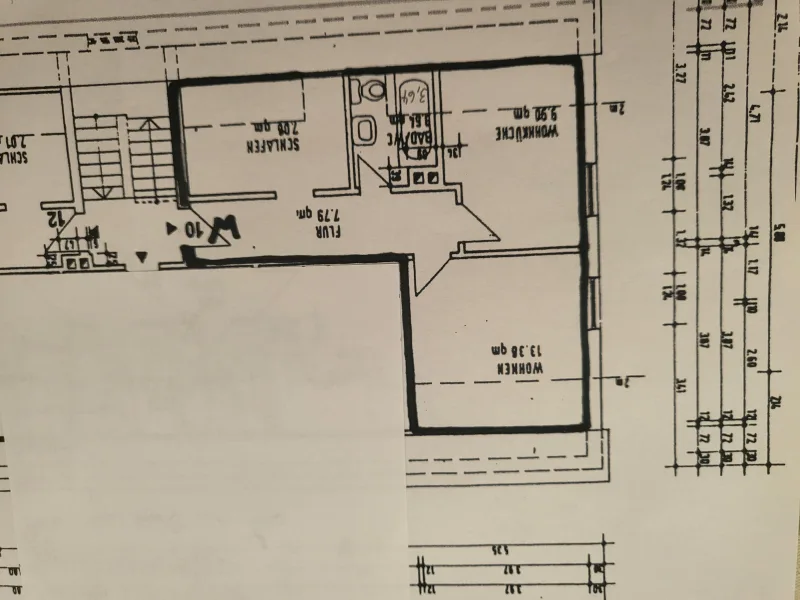 Grundriss Wohnung