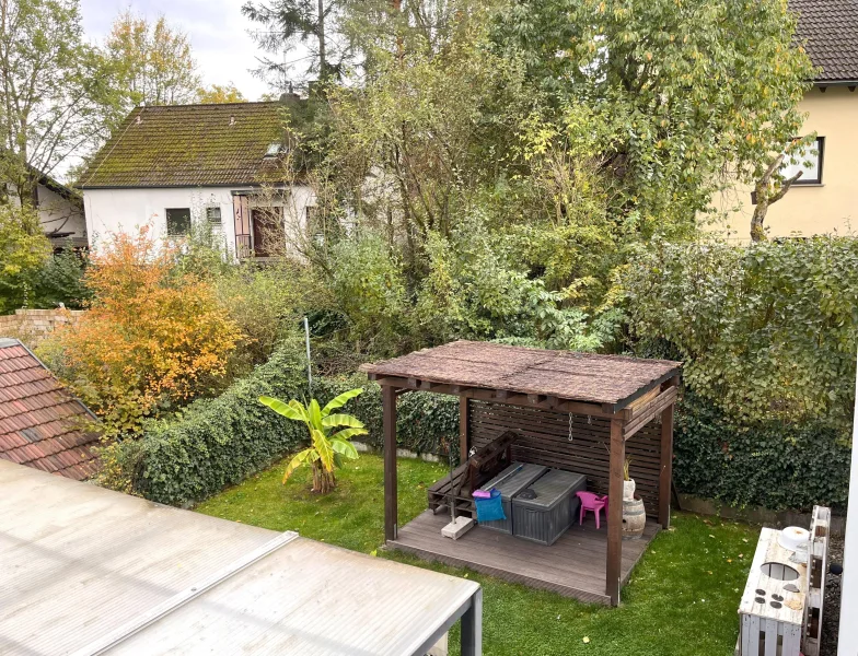 Grillplatz im Garten