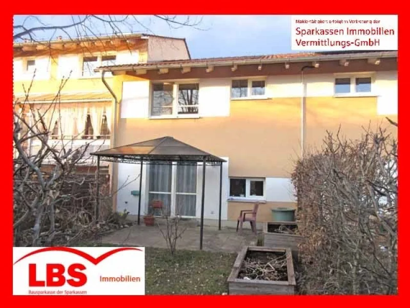 Außenansicht - Haus mieten in Amberg - "ZUR MIETE" Schönes RHM mit kleinen Garten und TG-Stellplatz in Amberg-Ammersricht