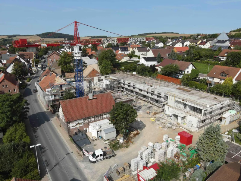 Aktueller Bautenstand vom 23.08.2024 - Wohnung kaufen in Uettingen - Seniorenzentrum Uettingen - An den Höfen