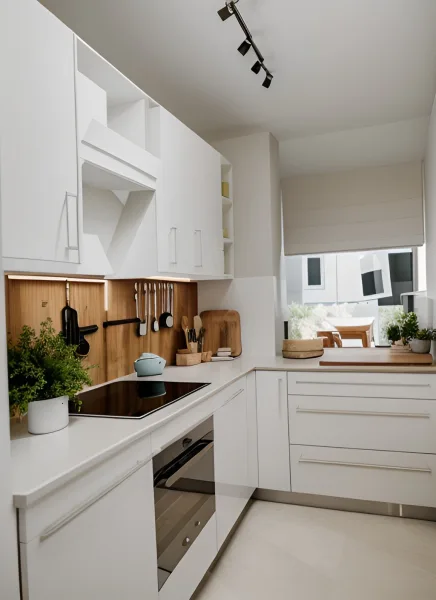 Visualisierte Küchenbereich
