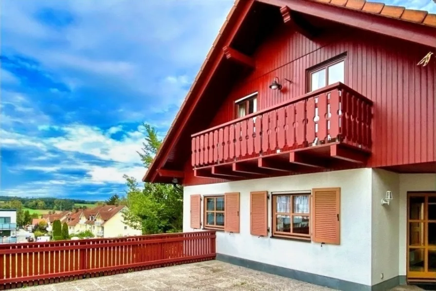 Terrasse mit Aussicht