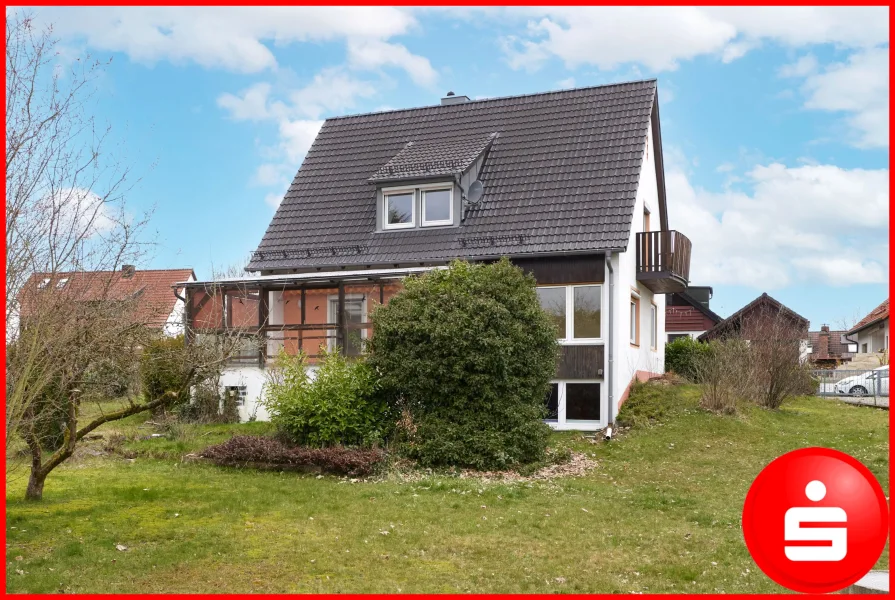 Ansicht - Haus kaufen in Lauf - Einfamilienhaus mit Traumgrundstück in Lauf OT Simonshofen