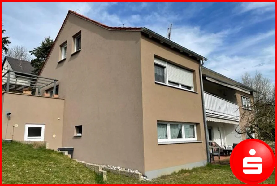 Hausansicht - Haus kaufen in Reichenschwand - Großzügiges Wohnhaus in Reichenschwand 