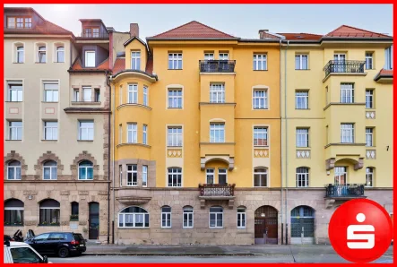 Titelbild - Wohnung kaufen in Fürth - Altbau 3-Zimmer-Wohnung in Fürth
