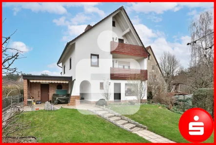 Ansicht - Haus kaufen in Schnaittach - Freiräume für die ganze Familie im und außer Haus