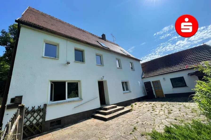 Ansicht - Haus kaufen in Pommelsbrunn - Wohnhaus mit Charme in Pommelsbrunn - OT Hegendorf