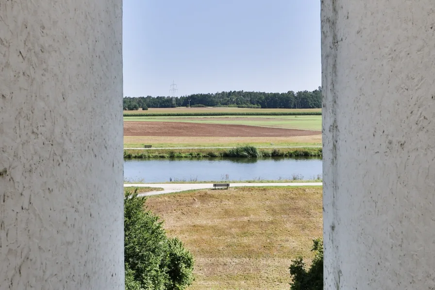 Blick auf dem Main-Donau-Kanal