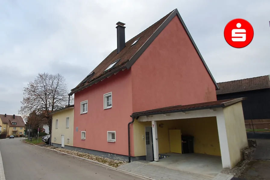 Hausansicht - Haus kaufen in Burgthann - Tolles EFH in Burgthann-Unterferrieden