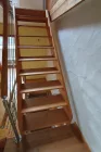 Treppe ins 2. OG (Spitzboden)