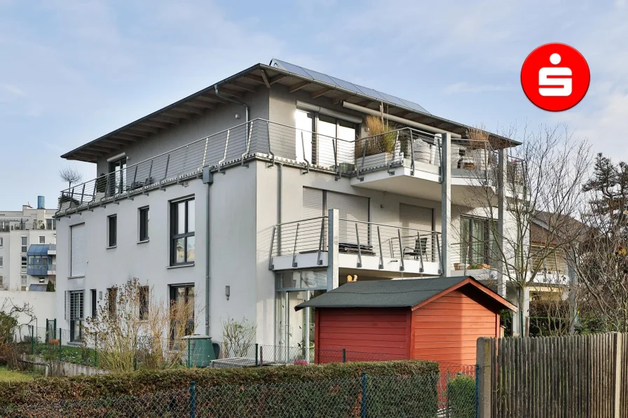 Titelbild - Wohnung kaufen in Fürth - Exklusives Penthouse mit umlaufender Dachterrasse und luxuriöser Ausstattung