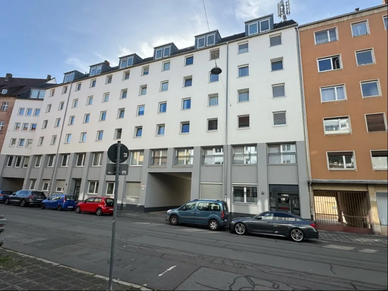 Rückansicht - Wohnung kaufen in Nürnberg - Modernes Wohnen Nürnberg - Glockenhof