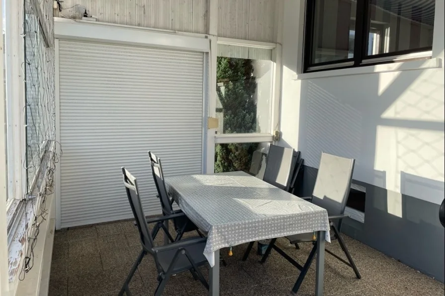 Überdachte Terrasse