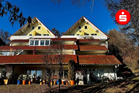 Aussenansicht - Wohnung kaufen in Rückersdorf - 2-Zimmer-Terrassenwohnung in Rückersdorf