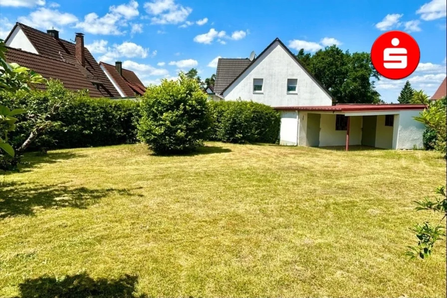 Ansicht Grundstück - Grundstück kaufen in Heroldsberg - Bauplatz in Heroldsberg