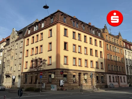 Außenansicht - Haus kaufen in Fürth - Mehrfamilienhaus mit Teilungserklärung in der Fürther Südstadt