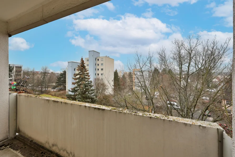 Balkon mit Aussicht