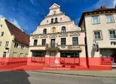 Außenansicht - Haus kaufen in Babenhausen - Denkmalgeschützes Wohn- und Geschäftshaus in Babenhausen