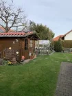 Gartenhaus und Freifläche
