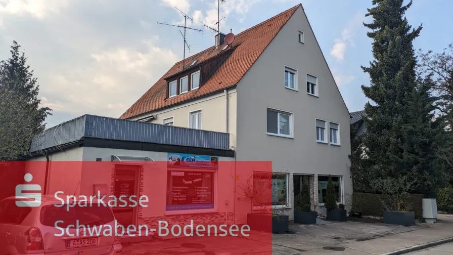  - Haus kaufen in Augsburg - Wohn- und Geschäftshaus in Haunstetten!