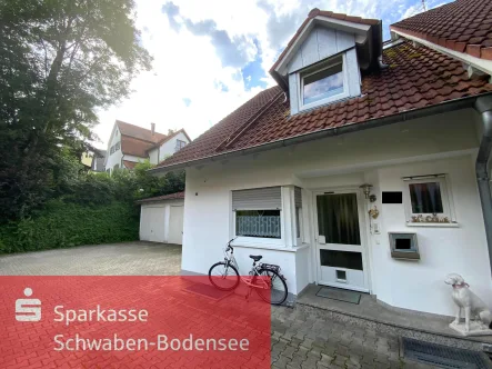 Außenansicht - Haus kaufen in Buxheim - Neuwertiges Reiheneckhaus in Buxheim!