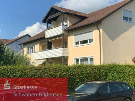 Ansicht Balkon - Wohnung kaufen in Mindelheim - 3-Zimmer-Wohnung in Mindelheim