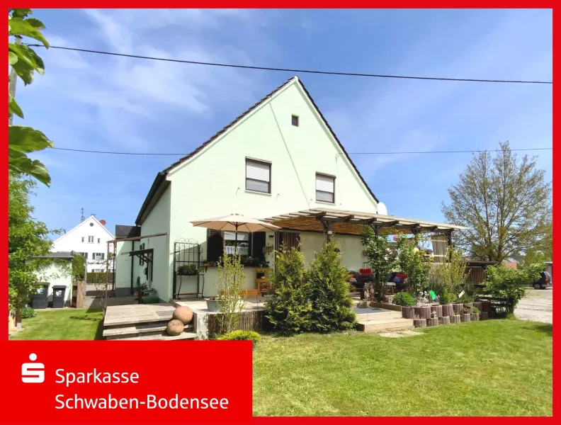 Süd-Terrassen-Loggia mit Gartenzugang