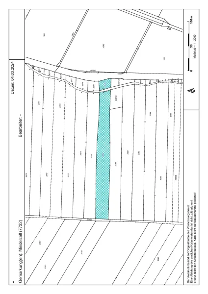 Lageplan Flurnummer 2080, Mindelzell1