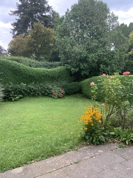 Terrasse und Garten - geschützt vor Blicken