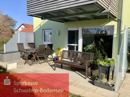 Terrasse  - Wohnung kaufen in Weiler-Simmerberg - 3-Zimmerwohnung in Simmerberg