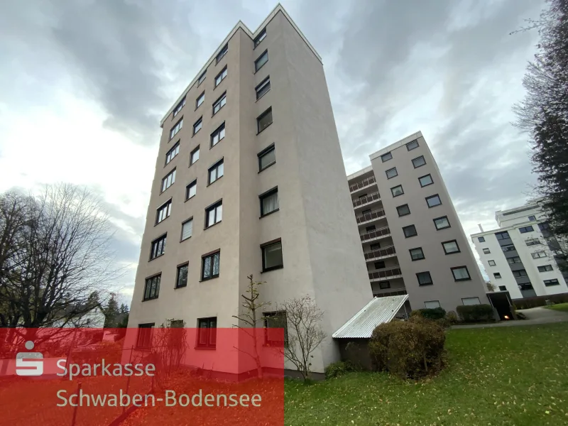 Außenansicht - Wohnung kaufen in Memmingen - 4 1/2-Zimmer-Wohnung in Memmingen-Ost