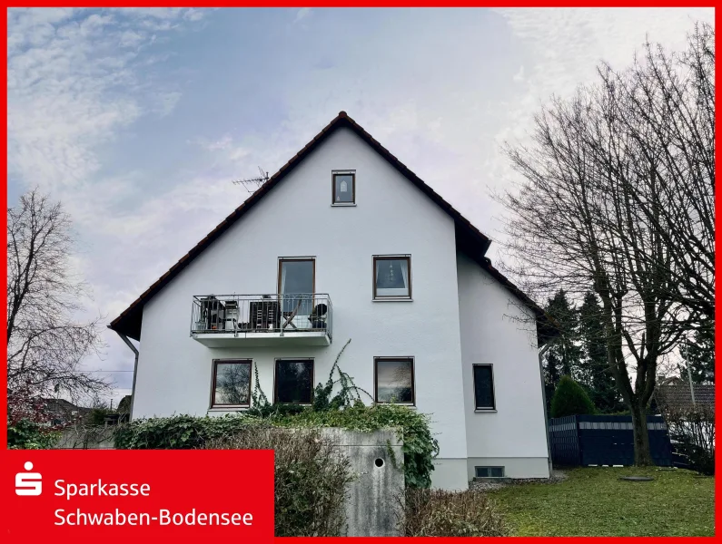 Hausansicht  - Wohnung kaufen in Günzburg - Attraktive Maisonette Wohnung in Leinheim