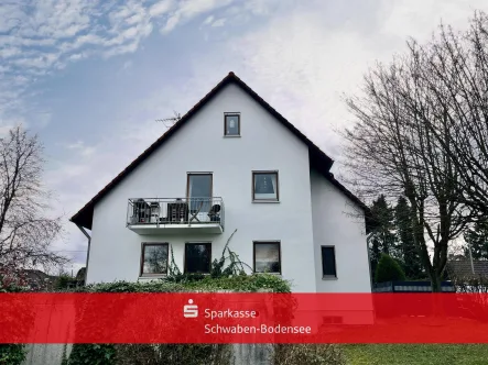 Hausansicht  - Wohnung kaufen in Günzburg - Attraktive Maisonette Wohnung in Leinheim