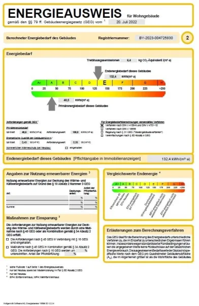 Energieausweis 2.Seite