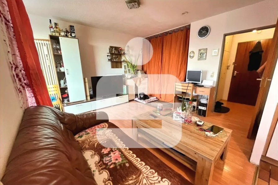 Wohnbereich - Wohnung kaufen in Unterschleißheim - ** Praktisches Appartement mit Panoramablick **