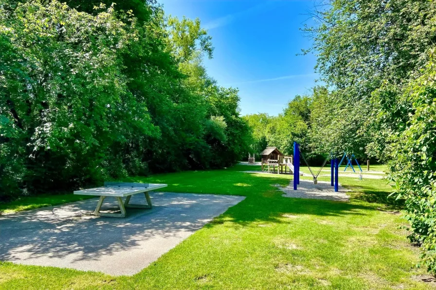 Spielplatz nahe Innufer