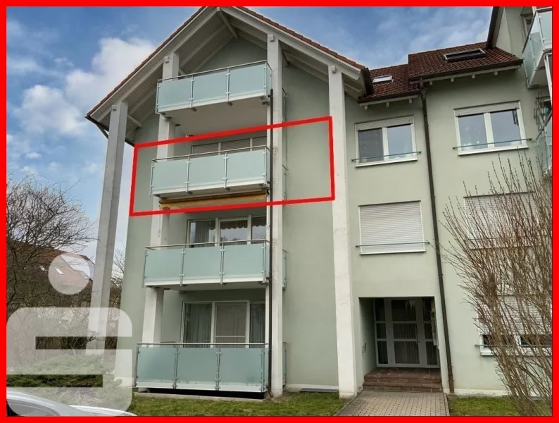 Ansicht Eingang - Wohnung kaufen in Bad Windsheim - Großzügige 4-Zi.-ETW mit schönem Balkon in Bad Windsheim