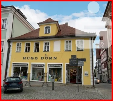 Außenansicht - Laden/Einzelhandel kaufen in Bad Windsheim - Schöner Laden mit viel Potential in der Bad Windsheimer Altstadt