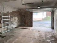 Garage unterkellert