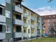 Rückansicht mit Glasbalkon