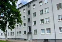 Blick zur Fassade